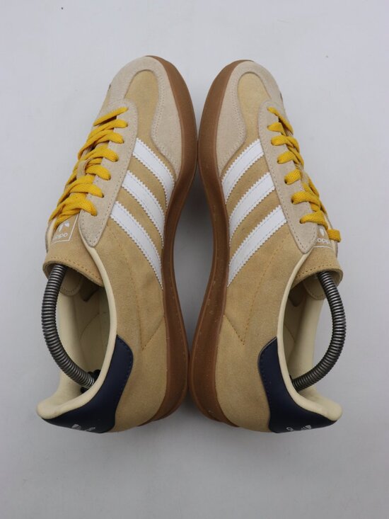 Adidas Gazelle Men\'s 10.5 Indoor Oat Brown White Casual Athletic Sneakers JI3523 main image 9